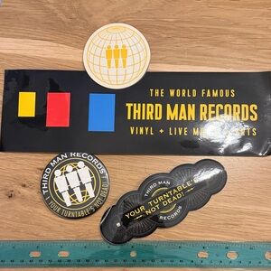Third Man Records Sticker and Magnet Collectors Set from Nashville